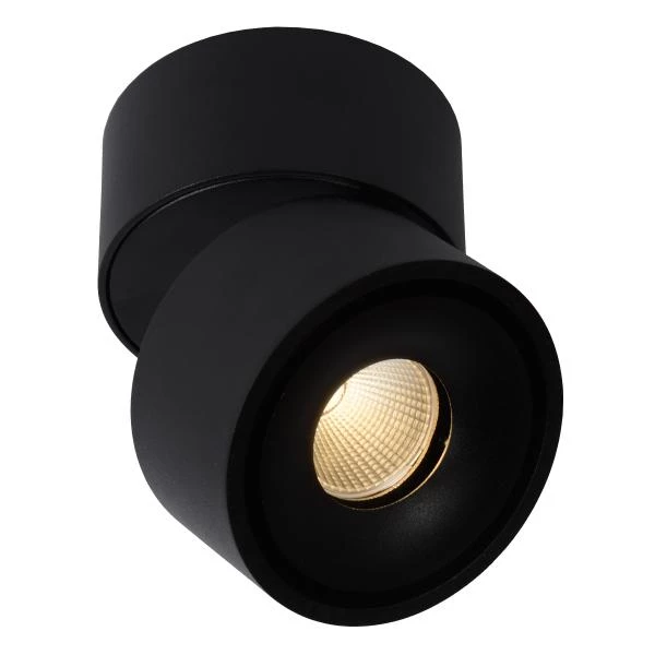 Lucide YUMIKO - Spot plafond - Ø 7,8 cm - LED Dim. - 1x10W 2700K - Noir - détail 1